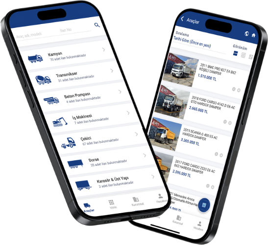 Erçal Trucks Uygulamasını İndirin!